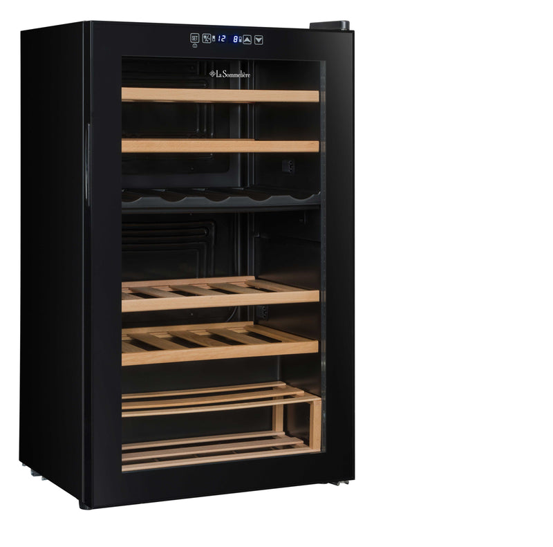 La Sommeliere - 33 Bottle Dual Zone Wine Cooler - SLS33DZ