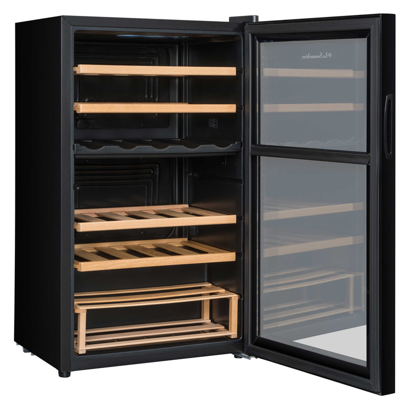 La Sommeliere - 33 Bottle Dual Zone Wine Cooler - SLS33DZ