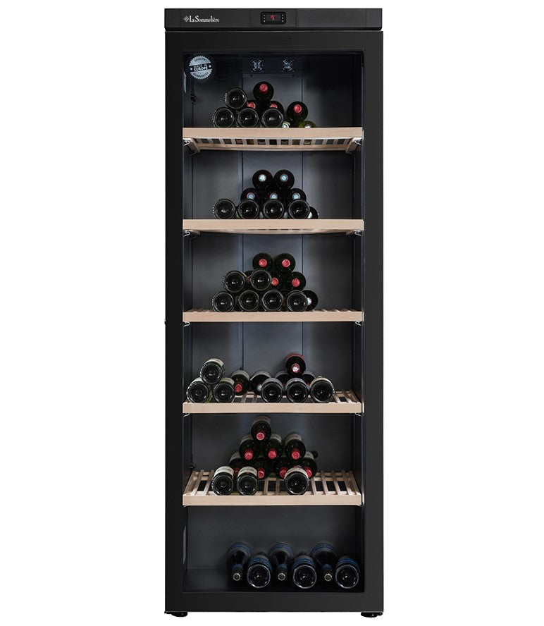 La Sommeliere - 325 Bottle Multi-Zone Wine Cellar - VIP330VBLACK