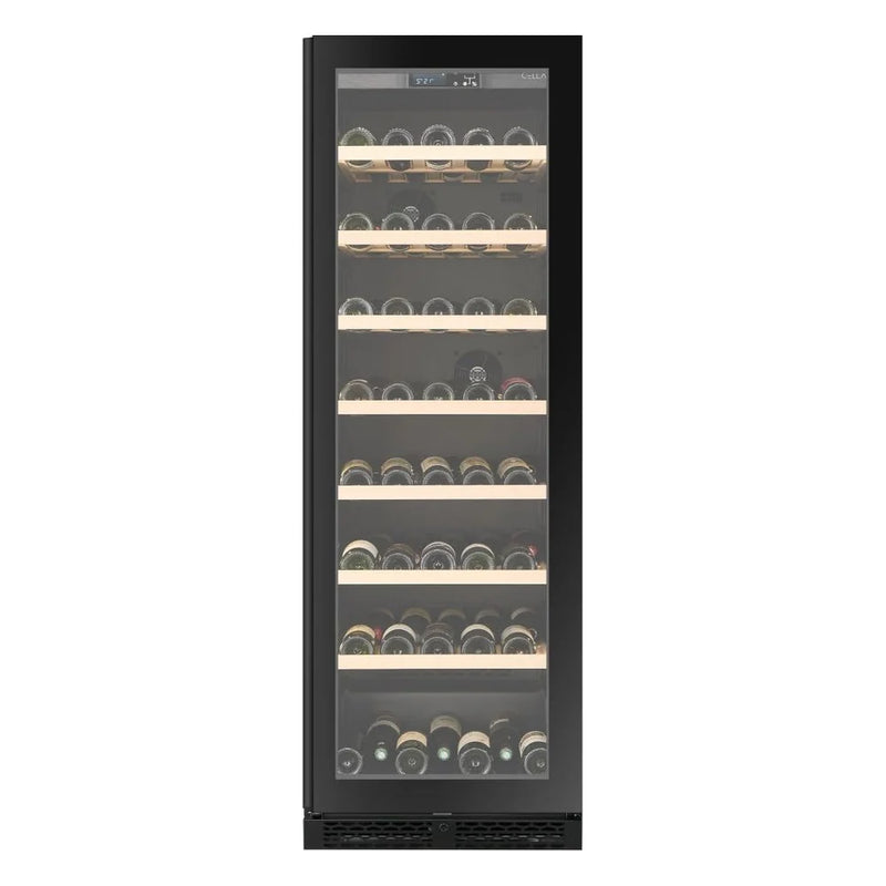 CELLA - 151 Bottle Single Zone Wine Fridge - W163S-BLACK