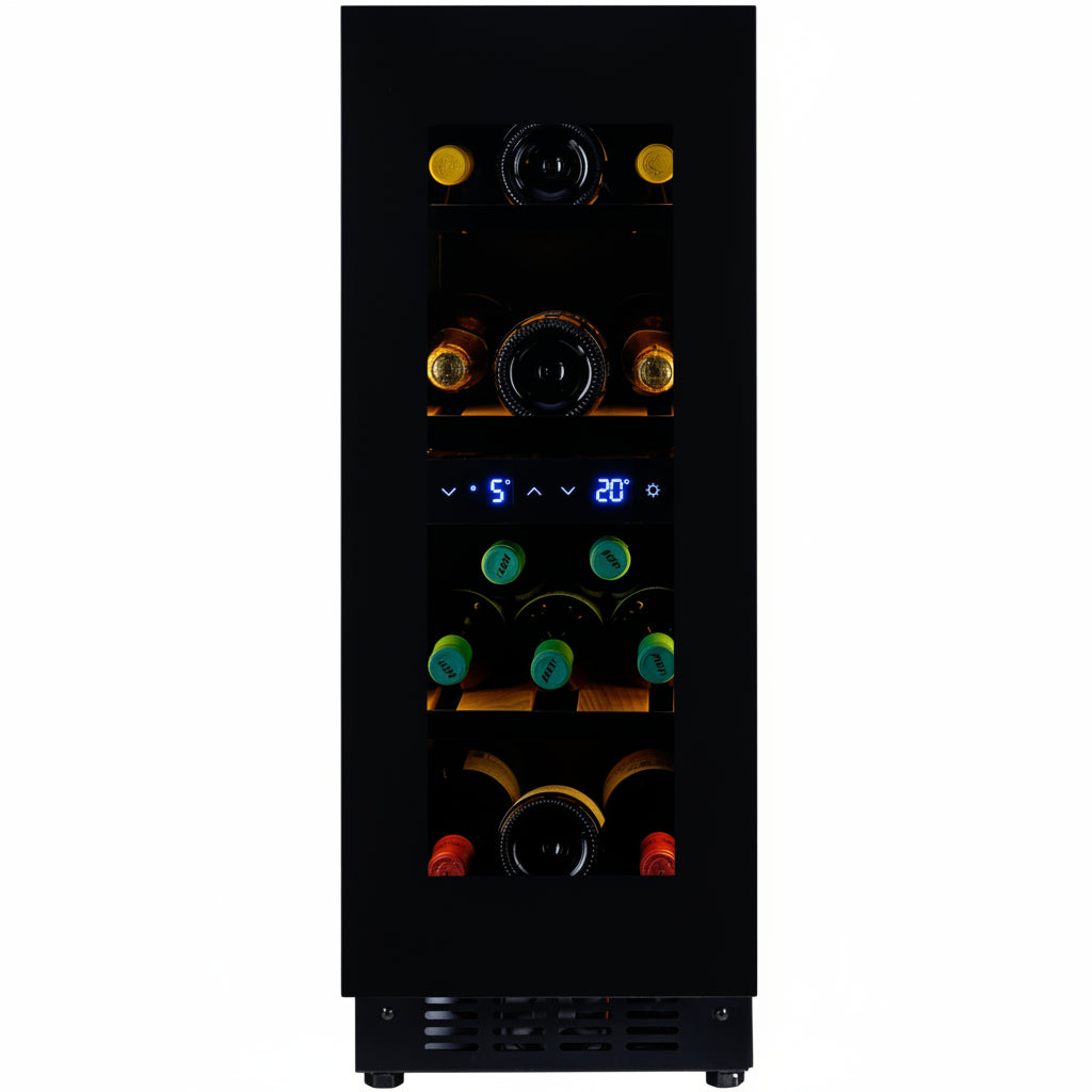 CELLA - 18 Bottle Dual Zone Wine Fridge - W18B-TO