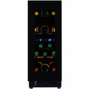 CELLA - 18 Bottle Dual Zone Wine Fridge - W18B-TO