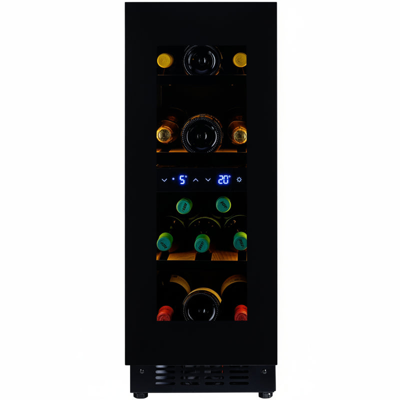CELLA - 18 Bottle Dual Zone Wine Fridge - W18B-TO