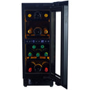 CELLA - 18 Bottle Dual Zone Wine Fridge - W18B-TO