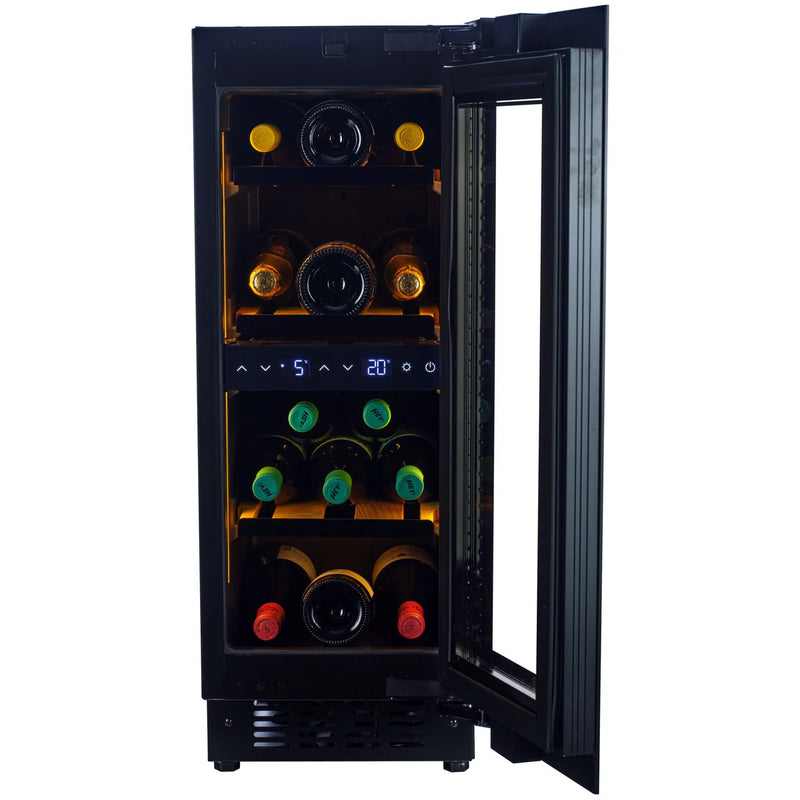 CELLA - 18 Bottle Dual Zone Wine Fridge - W18B-TO