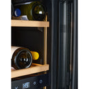 CELLA - 18 Bottle Dual Zone Wine Fridge - W18D-SSH