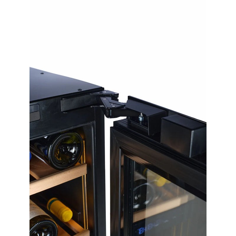 CELLA - 18 Bottle Dual Zone Wine Fridge - W18D-SSH