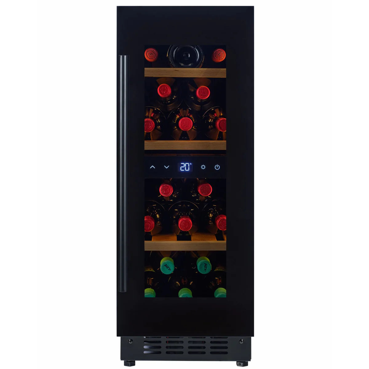 CELLA - 18 Bottle Single Zone Wine Fridge - W18S-BH