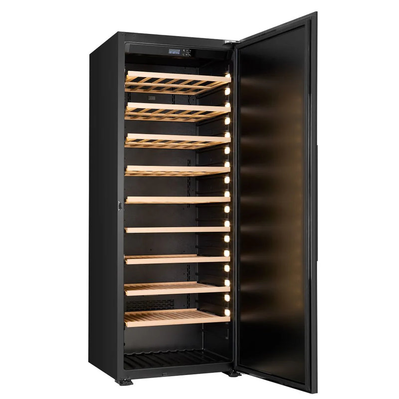 CELLA - 267 Bottle Single Zone Wine Fridge - W300S-BLACK