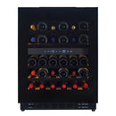 CELLA - 36 Bottle Dual Zone Wine Fridge - W34B-TO