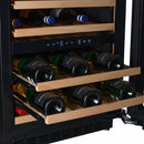 CELLA - 36 Bottle Dual Zone Wine Fridge - W34-SSH