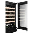 CELLA - 46 Bottle Single Zone Wine Fridge - W46S-BLACK