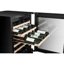 CELLA - 46 Bottle Single Zone Wine Fridge - W46S-BLACK