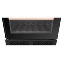 CELLA - 46 Bottle Single Zone Wine Fridge - W46S-BLACK