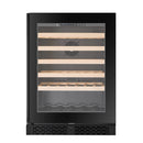 CELLA - 46 Bottle Single Zone Wine Fridge - W46S-BLACK