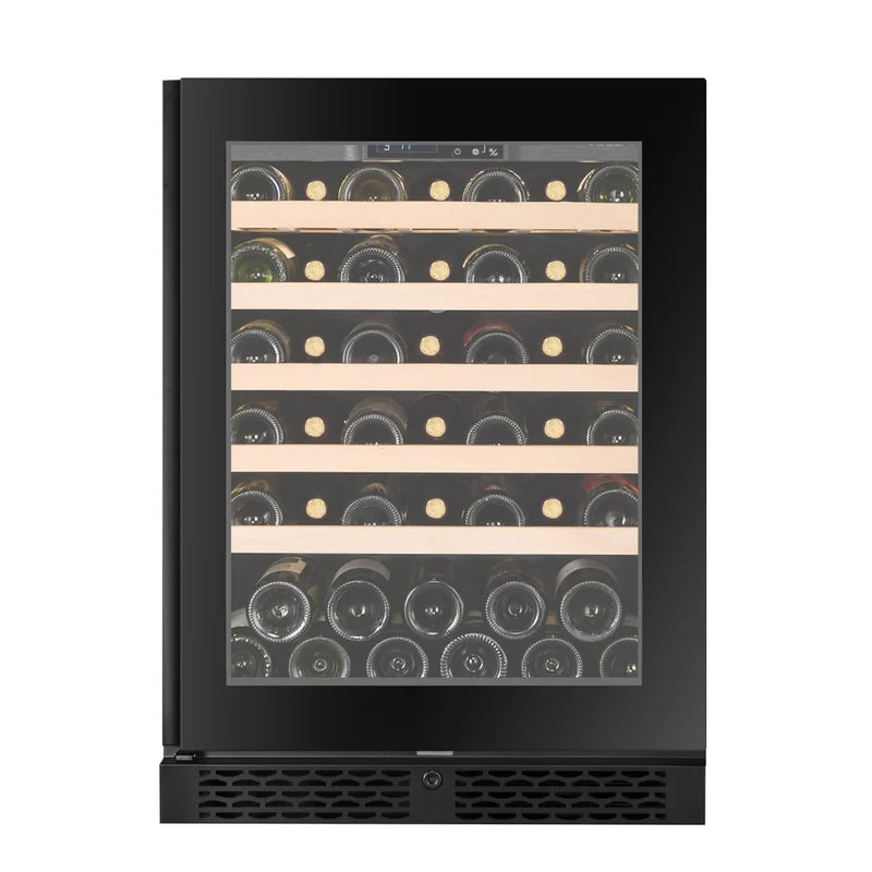 CELLA - 46 Bottle Single Zone Wine Fridge - W46S-BLACK