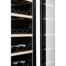 CELLA - 74 Bottle Single Zone Wine Fridge - W82S-BLACK