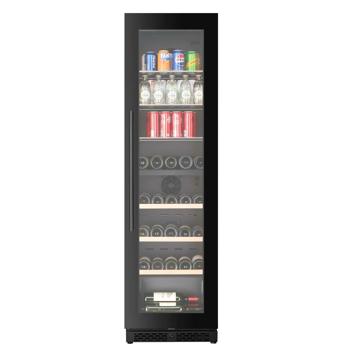 CELLA - Beverage Centre - 36 Bottles / 76 Cans - WBV75D-BLACK