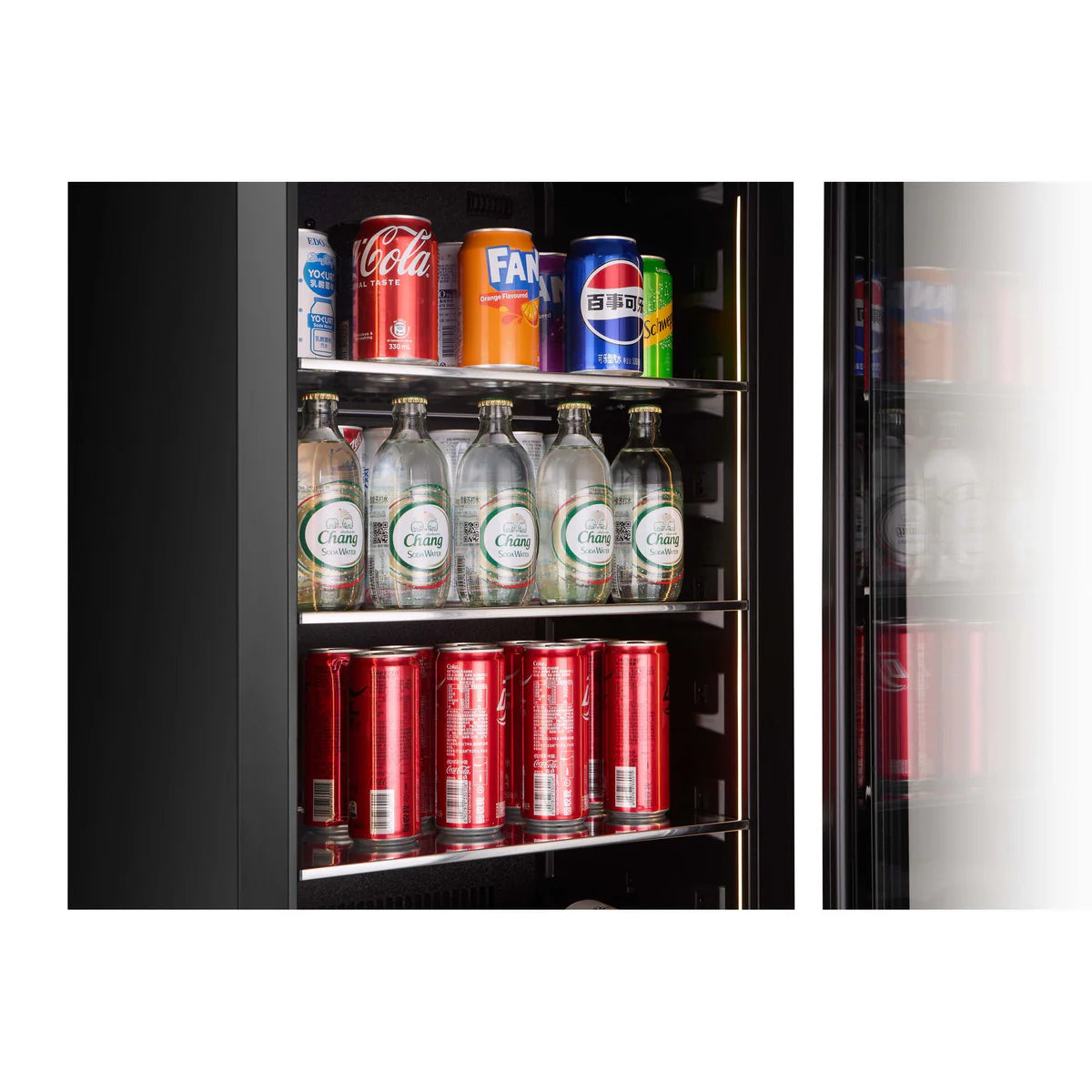 CELLA - Beverage Centre - 36 Bottles / 76 Cans - WBV75D-BLACK