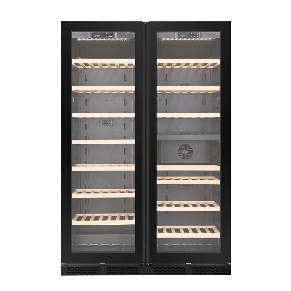CELLA - 315 Bottle Single/Dual Zone Combo - WFS163SD-BLACK