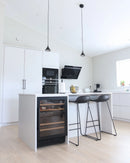 mQuvée - WineCave 700 60D Anthracite Black Dual Zone Wine Fridge