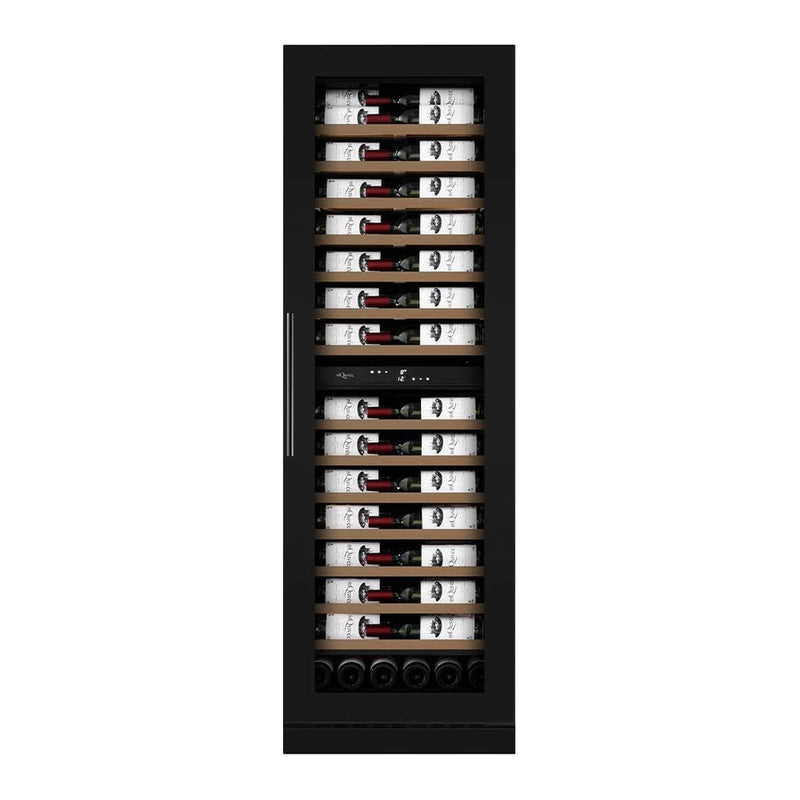 mQuvée - WineCave 187 Anthracite Black Label View Wine Fridge