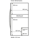 mQuvée - WineExpert 38 Black Dual Zone Wine Fridge