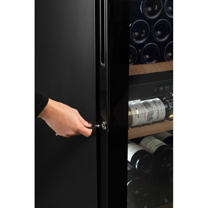 Climadiff - 149 Bottle Freestanding Dual Zone Wine Fridge - MILLESIME150B
