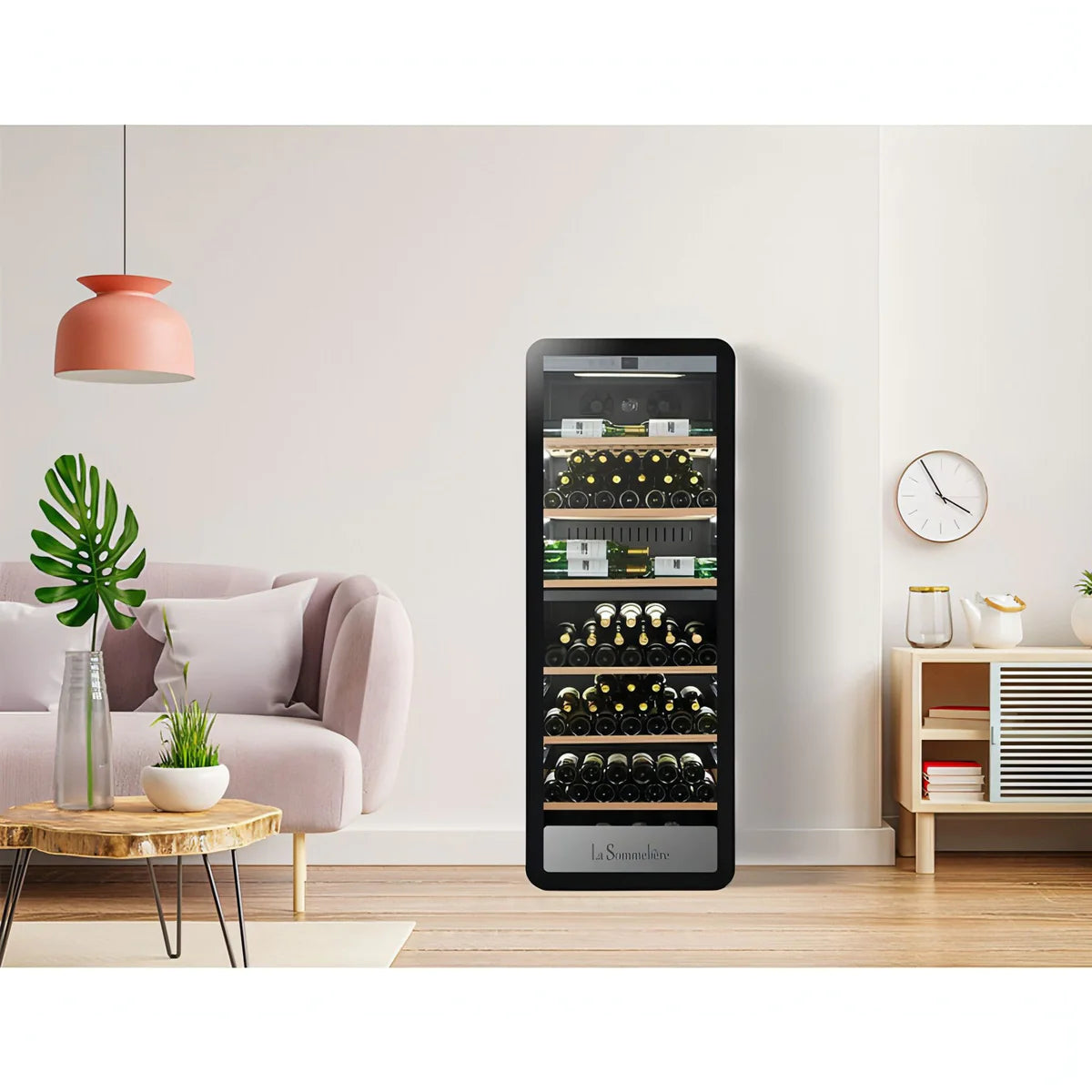 La Sommeliere - 247 Bottle Dual Zone Wine Cabinet - APOGEE250DZN