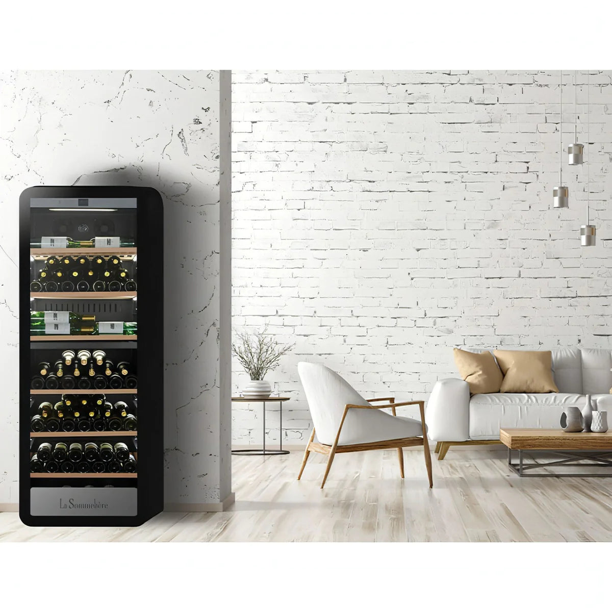 La Sommeliere - 247 Bottle Dual Zone Wine Cabinet - APOGEE250DZN