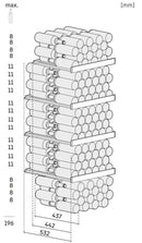 Liebherr - GrandCru 196 Bottle Single Zone Wine Cabinet - WPbl 5001
