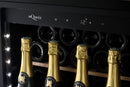 mQuvée - WineCave 700 60S Anthracite Black Champagne Fridge