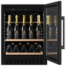 mQuvée - WineCave 700 60S Anthracite Black Champagne Fridge