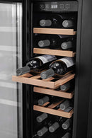 Cavin - Arctic Collection 60 Duo Fullglass Black Wine & Beer Fridge