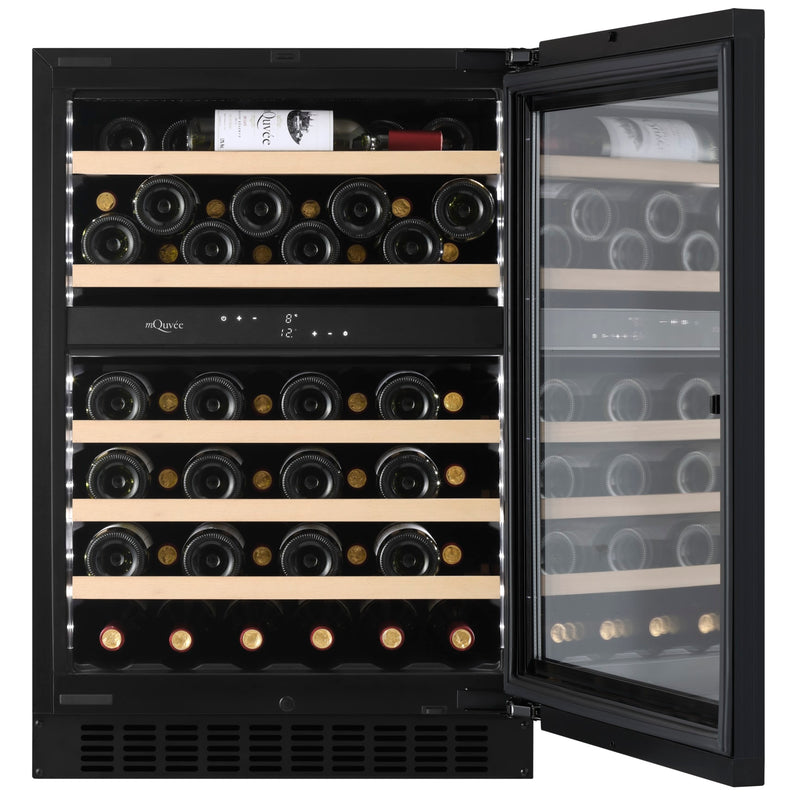 mQuvée - WineCave 780 60D Panel Ready Dual Zone Wine Fridge