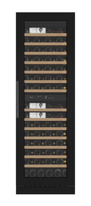 mQuvée - WineCave 187 Anthracite Black Dual Zone Wine Fridge