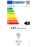 La Sommeliere - 29 Bottle Dual Zone Wine Cooler - ECS31.2Z
