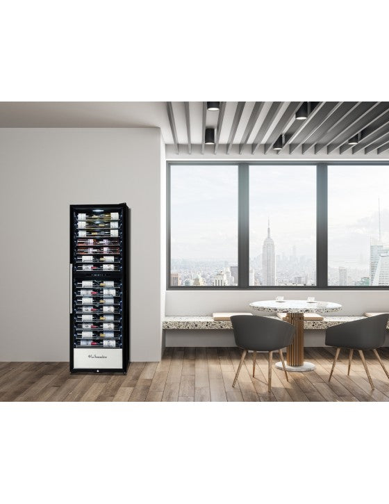 La Sommeliere - 152 Bottle Dual Zone Wine Cabinet - PRO160DZN