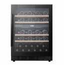 Cavin - Arctic Collection 60D Fullglass Black Wine Fridge