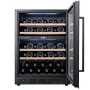 Cavin - Arctic Collection 60D Fullglass Black Wine Fridge