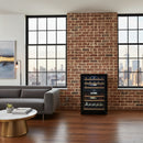 Cavin - Polar Collection 51 Black Dual Zone Wine Fridge