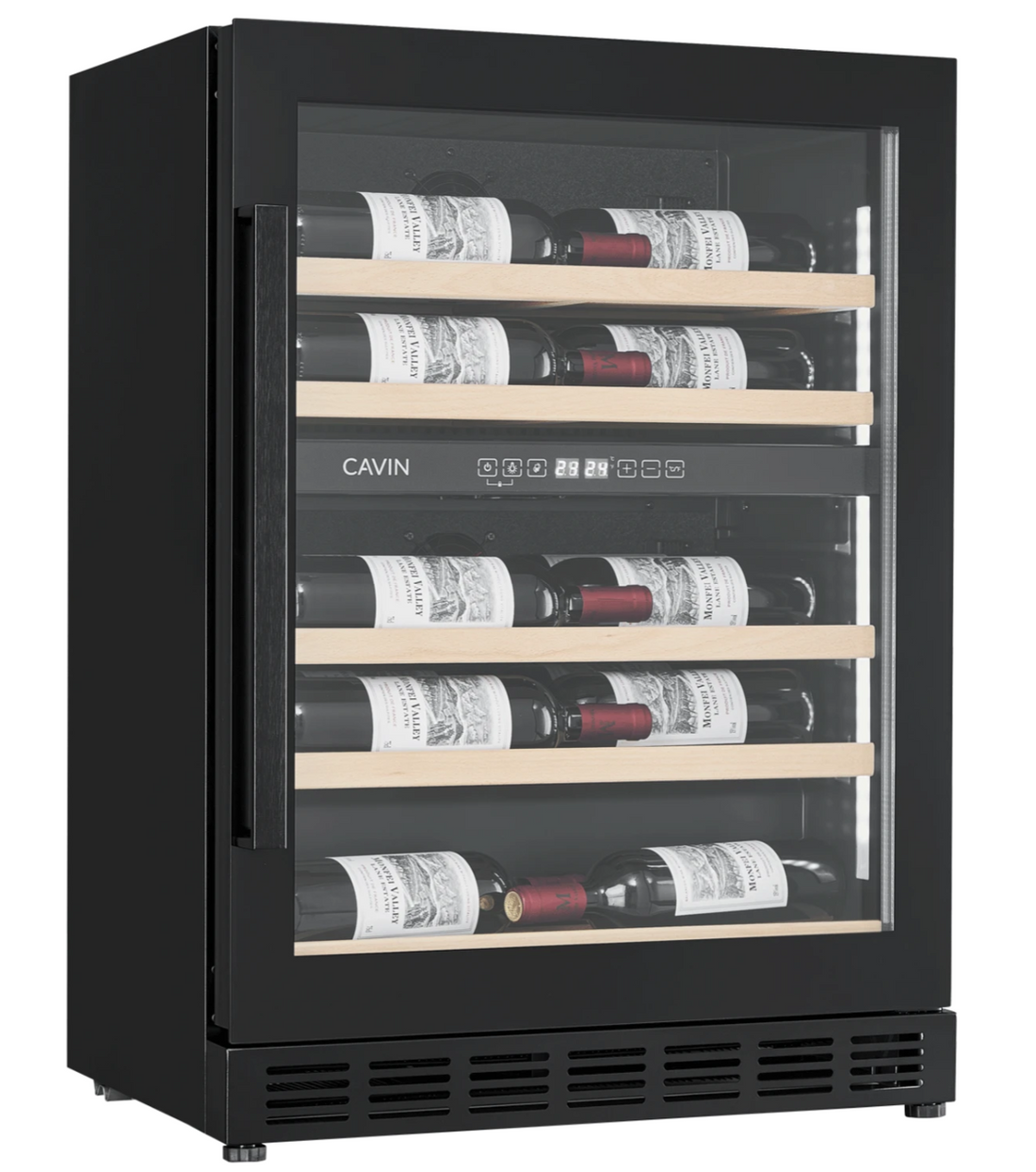 Cavin - Arctic Collection 60D Shallow | 18 Bottle Dual Zone Wine Fridge