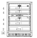 Cavin - Arctic Collection 60D Shallow - Fullglass Black