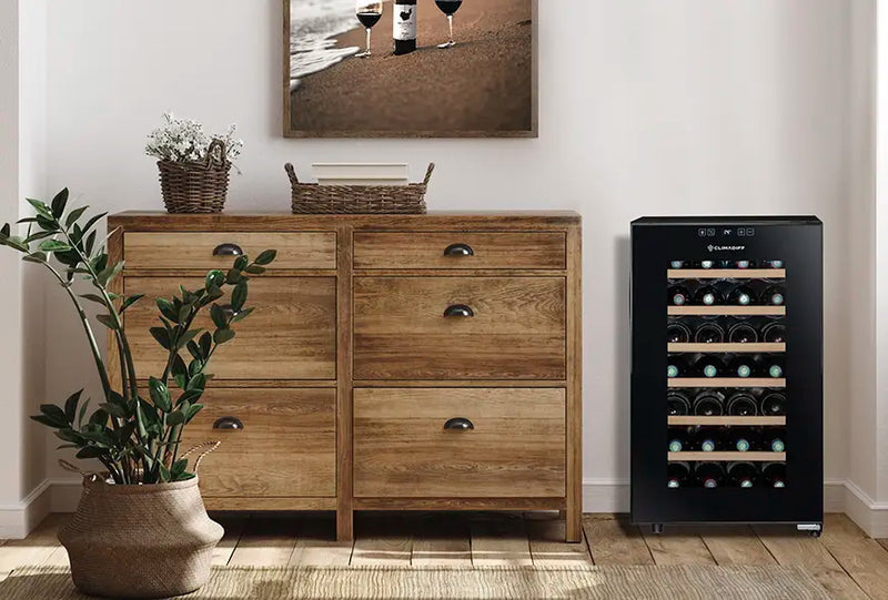 Climadiff - 33 Bottle Dual Zone Wine Cooler - CEPAGE33DZ