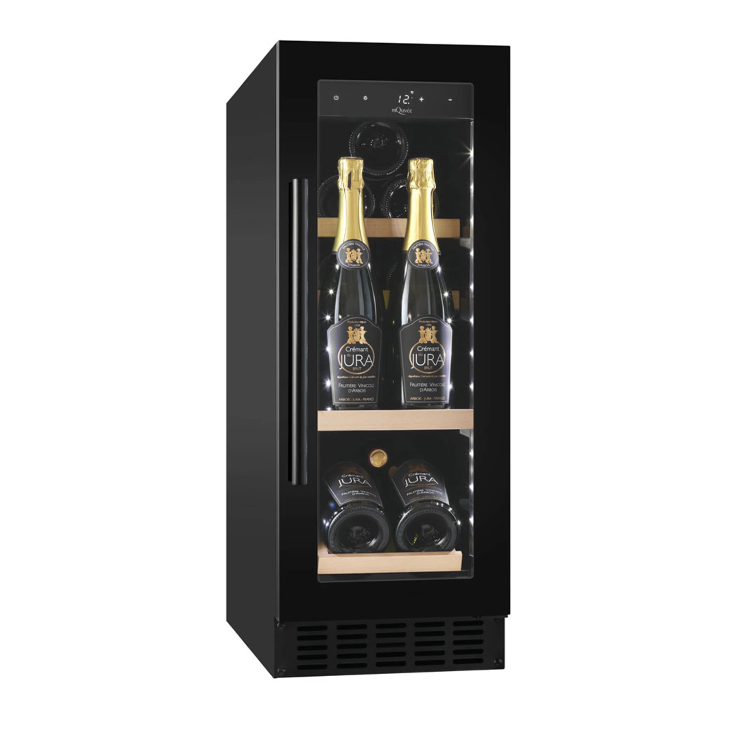 mQuvée WineCave 700 30S Anthracite Champagne Fridge