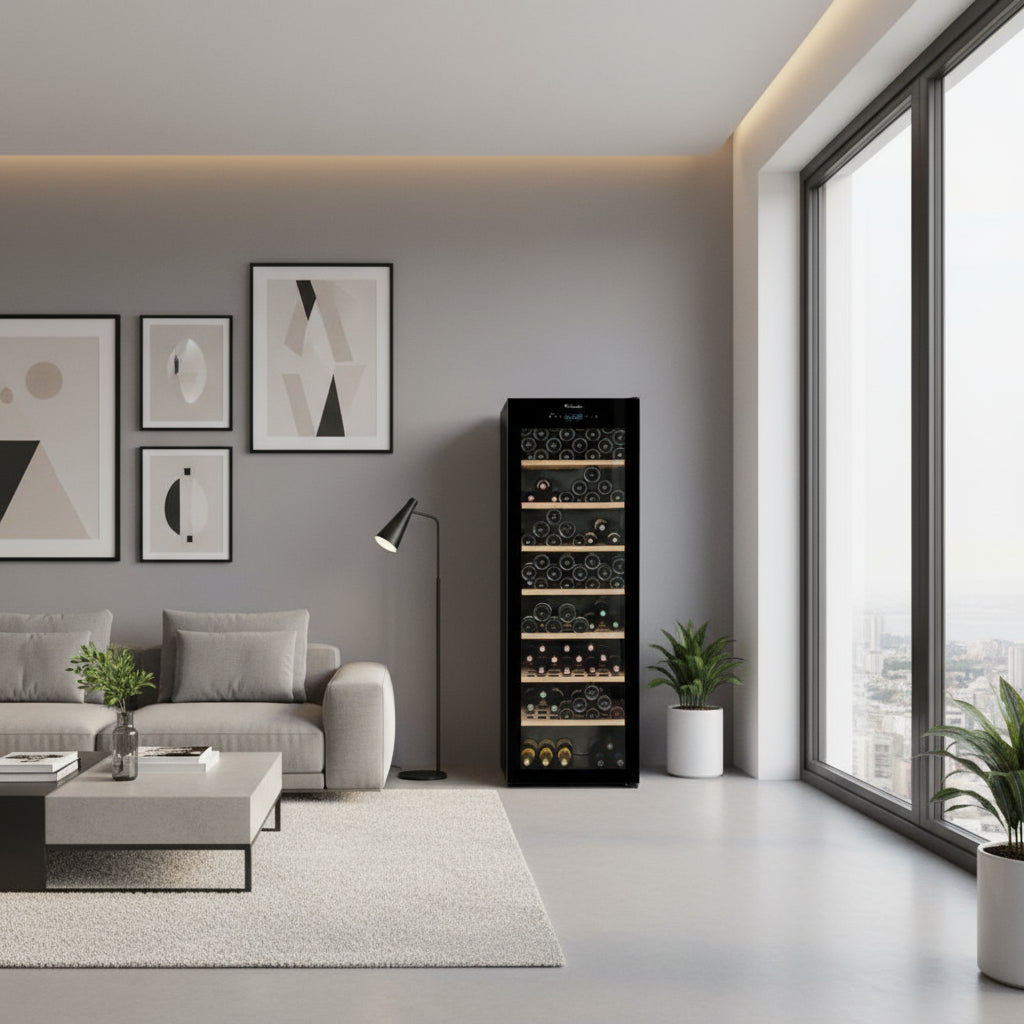 La Sommeliere - 185 Bottle Single Zone Wine Cabinet - CLASSIC185