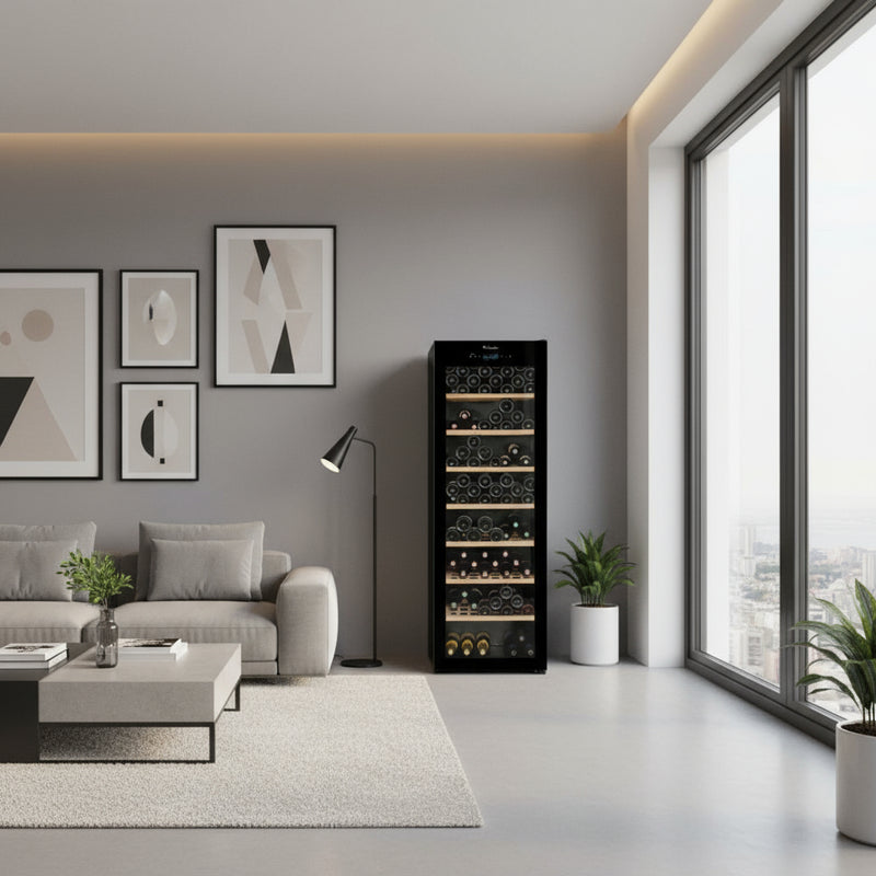 La Sommeliere - 185 Bottle Single Zone Wine Cabinet - CLASSIC185
