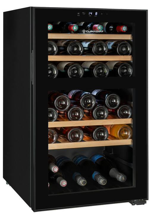 Climadiff - 52 Bottle Dual Zone Wine Fridge - CEPAGE52DZF