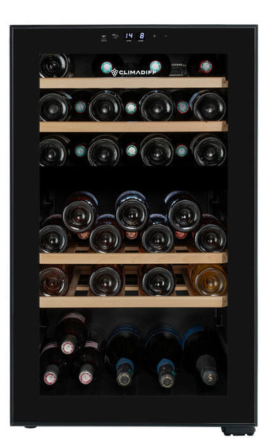 Climadiff CEPAGE52DZF | 56 Bottle Dual Zone Wine Cooler