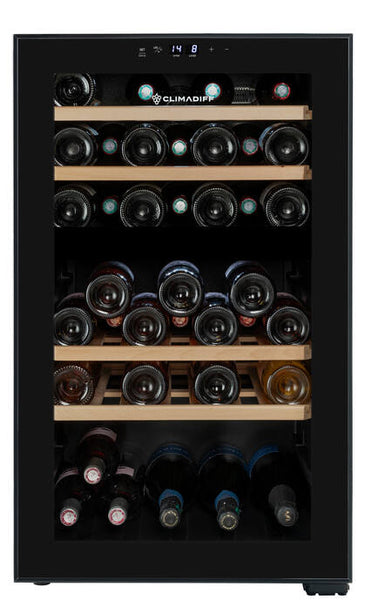 Climadiff CEPAGE52DZF | 56 Bottle Dual Zone Wine Cooler
